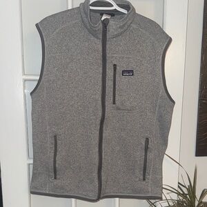 Patagonia Classic Synchilla Fleece Jacket – Gray – Full Zip – Men’s Large